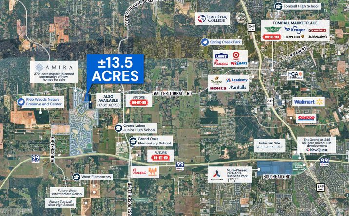 Pictures of Land property located at 18915 Farm to Market 2920, Tomball, TX 77377 for sales - image #1