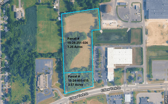 Pictures of Land property located at East New York Street, Aurora, IL 60502 for sales - image #1