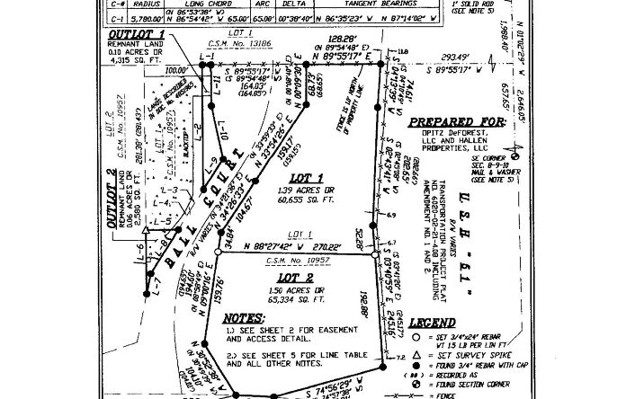 Pictures of Land property located at Ball Ct, DeForest, WI 53532 for sales - image #1