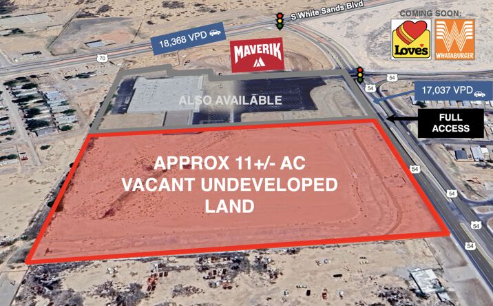 Pictures of Industrial, Land, Mixed Use, Mobile Home Park, Retail property located at 1900 US Highway 54 S, Alamogordo, NM 88310, 1900 US Hwy 54 S, Alamogordo, NM 88310 for sales - image #1
