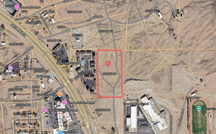 Pictures of Land property located at 1018 Main St Tonopah, Tonopah, NV 89049 for sales - image #1
