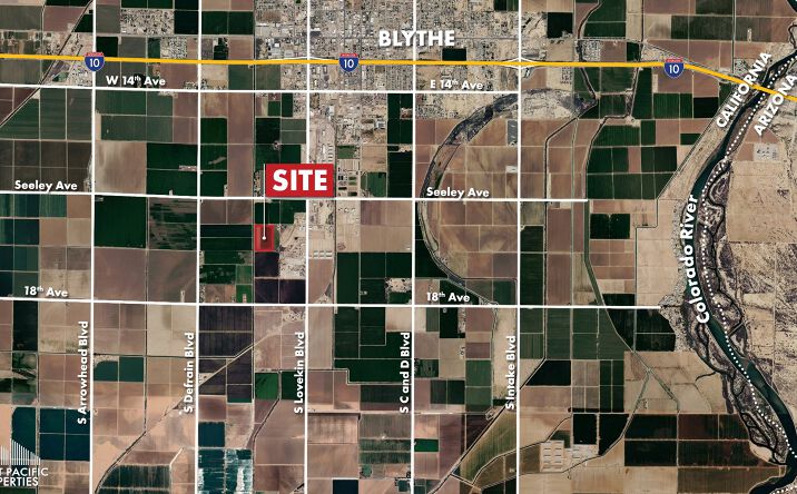 Pictures of Land property located at Seeley Ave & S Lovekin Blvd, Blythe, CA 92225 for sales - image #1