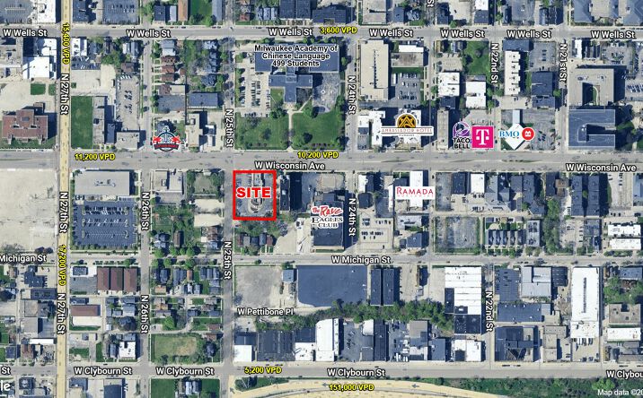 Pictures of Land property located at 2455 W Wisconsin Avenue, Milwaukee, WI 53233 for sales - image #1