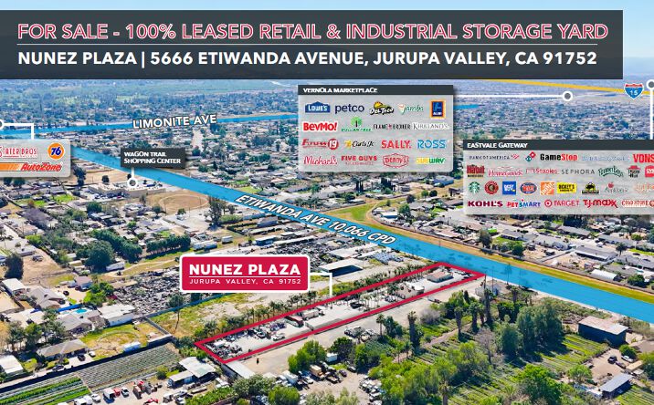 Pictures of Retail, Land property located at 5666 Etiwanda Ave, Jurupa Valley, CA 91752 for sales - image #1
