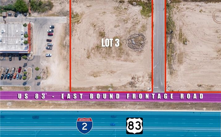 Pictures of Land property located at Lot 3 W Palma Vista Drive, Palmview, TX 78572 for sales - image #1
