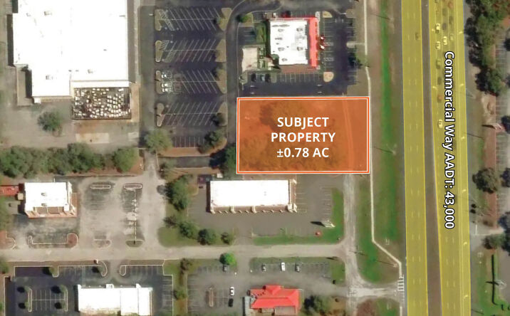 Pictures of Land, Retail property located at 3003 Commercial Way, Spring Hill, FL 34607 for sales - image #1