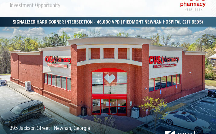 Pictures of Retail property located at 395 Jackson St, Newnan, GA 30263 for sales - image #1
