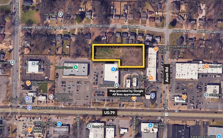 Pictures of Land, Retail property located at 4720 Summer Ave, Memphis, TN 38122 for sales - image #1