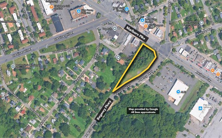 Pictures of Land, Retail property located at 6301 Marlboro Pike, District Heights, MD 20747 for sales - image #1