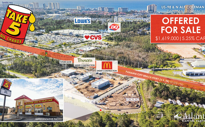 Pictures of Retail property located at U.S. 98 & N Alf Coleman Rd, Panama City Beach, FL 32407 for sales - image #1