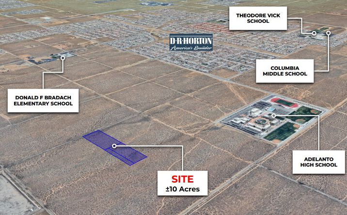 Pictures of Land property located at Aster Rd, Adelanto, CA 92301 for sales - image #1