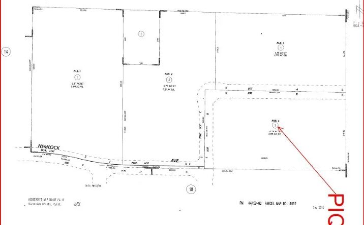 Pictures of Land property located at Nason St, Moreno Valley, CA 92555 for sales - image #1