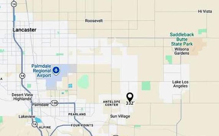 Pictures of Land property located at Palmdale Rd & 110th St - 2.46-acres, Sun Village, CA 93543 for sales - image #1