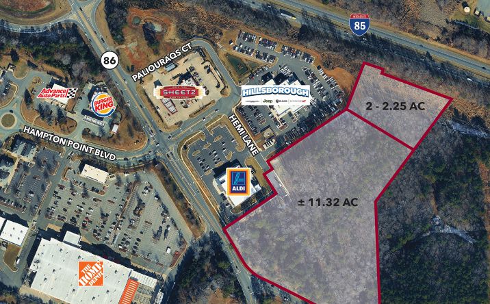 Pictures of Land property located at NC HWY. 86, Hillsborough, NC 27278 for sales - image #1