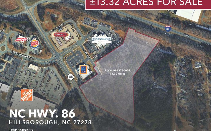 Pictures of Land property located at NC HWY. 86, Hillsborough, NC 27278 for sales - image #1