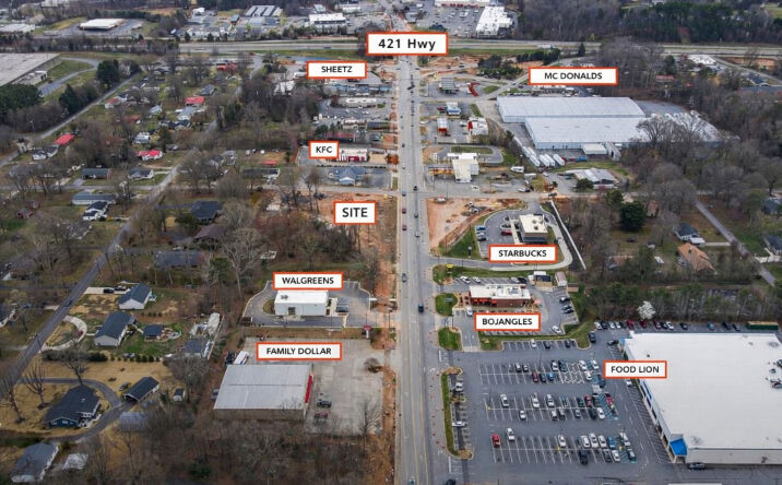 Pictures of Land property located at 117 E Maple St, Yadkinville, NC 27055 for sales - image #1