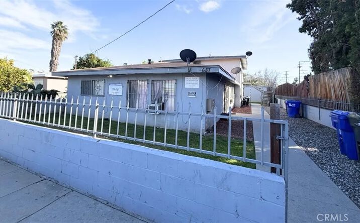 Pictures of Multifamily property located at 687 W 17th, San Bernardino, CA 92405 for sales - image #1