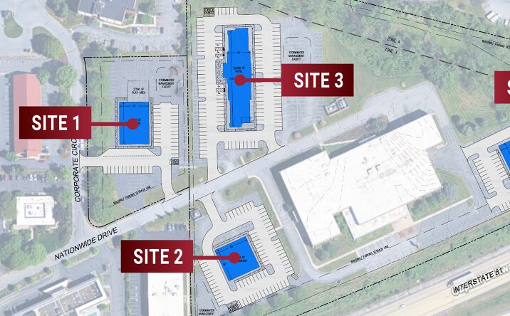 Pictures of Land property located at 1000 Nationwide Dr, Lots 1-4, Harrisburg, PA 17110 for sales - image #1