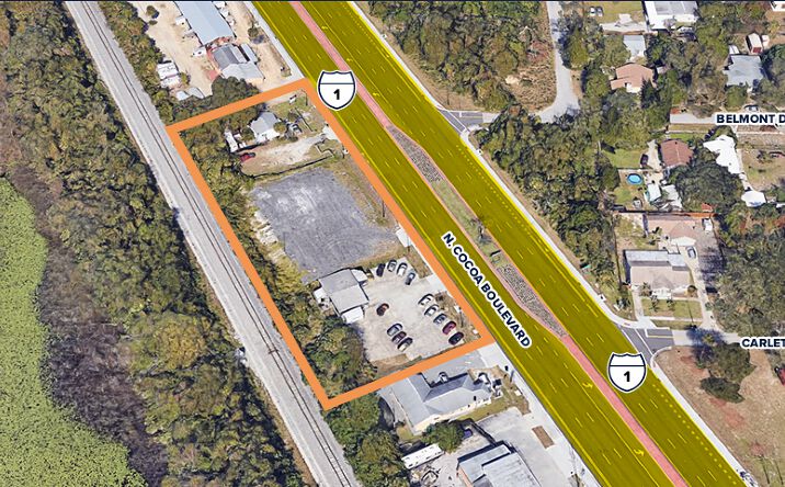 Pictures of Industrial, Land, Retail property located at 2403 N Cocoa Blvd, Cocoa, FL 32922 for sales - image #1