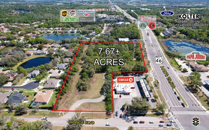 Pictures of Land property located at 5642 West State Road 46, Sanford, FL 32771 for sales - image #1