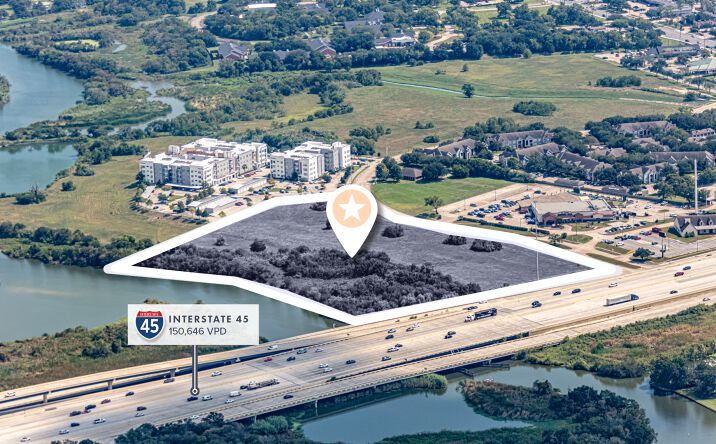 Pictures of Land property located at 416 N. Wesley Drive, League City, TX 77573 for sales - image #1