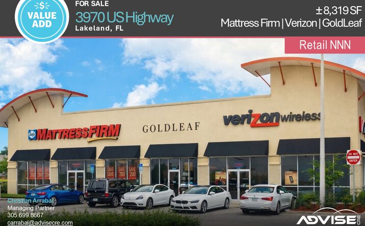 Pictures of Retail property located at 3970 US Hwy 98 N, Lakeland, FL 33809 for sales - image #1