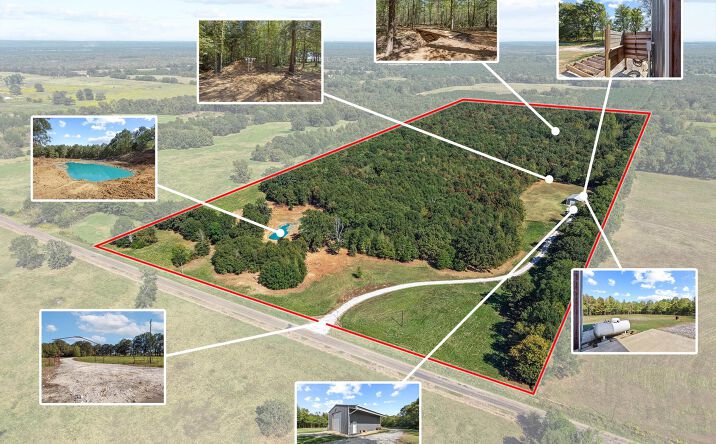 Pictures of Land property located at 1552 Green Acres Rd, Idabel, OK 74745 for sales - image #1