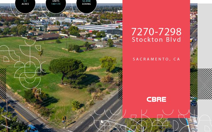 Pictures of Land property located at 7270 Stockton Blvd, Sacramento, CA 95823 for sales - image #1