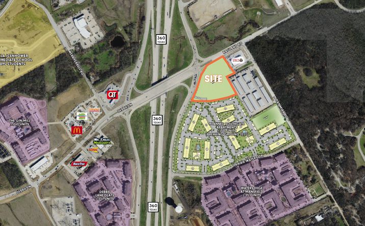Pictures of Land property located at 3666 Prairie Waters Dr, Grand Prairie, TX 75052 for sales - image #1