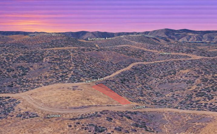 Pictures of Land property located at Stecher Ave, Lake Elsinore, CA 92530 for sales - image #1