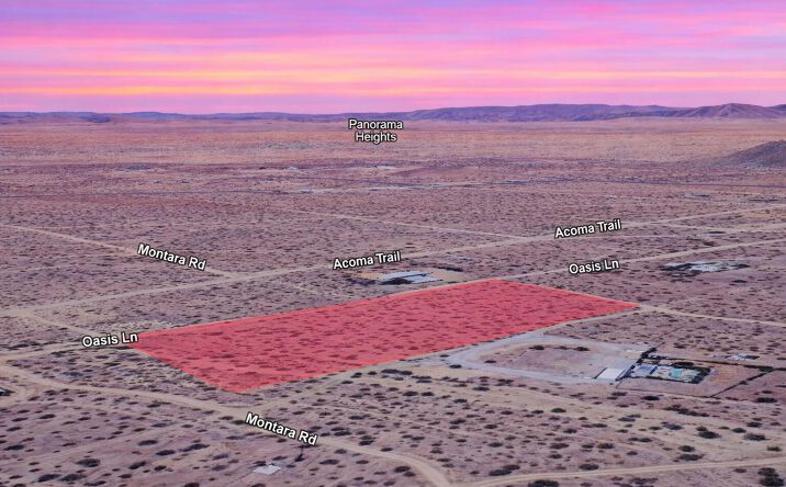 Pictures of Land property located at Montara Rd, Johnson Valley, CA 92285 for sales - image #1