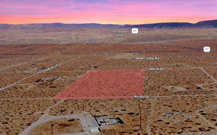 Pictures of Land property located at Valli Hi Dr, Johnson Valley, CA 92285 for sales - image #1