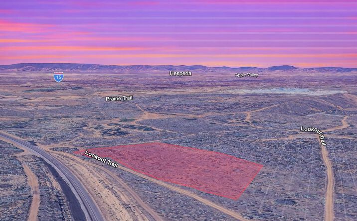 Pictures of Land property located at Lookout Trail, Oak Hills, CA 92344 for sales - image #1
