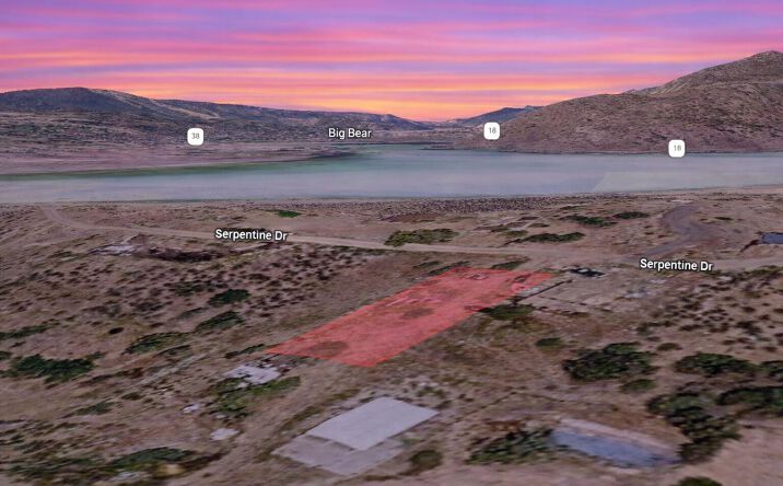 Pictures of Land property located at Serpentine Dr, Big Bear, CA 92314 for sales - image #1