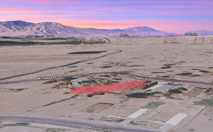 Pictures of Land property located at Compass Dr, Mecca, CA 92254 for sales - image #1