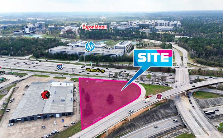 Pictures of Retail, Mixed Use, Land property located at SEQ I-45 & Hardy Toll Rd, Spring, TX 77373 for sales - image #1