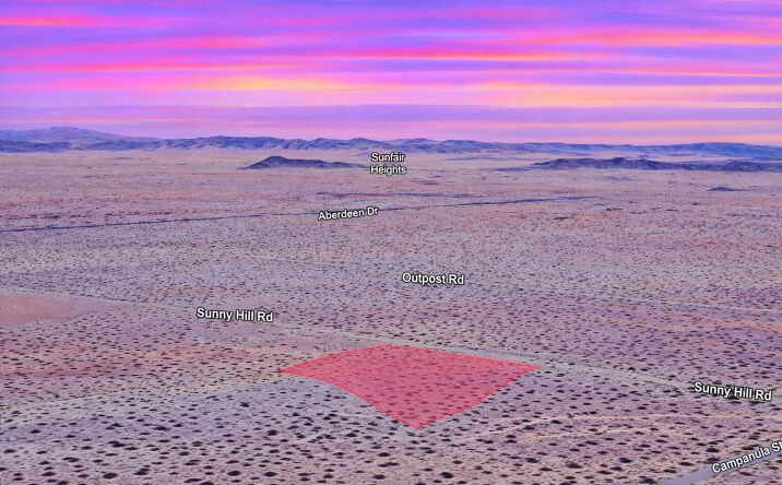 Pictures of Land property located at Sunnyhill Rd, Joshua Tree, CA 92252 for sales - image #1