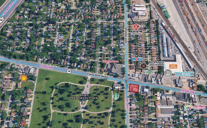 Pictures of Retail property located at 9753 W Irving Park Rd, Schiller Park, IL 60176 for sales - image #1