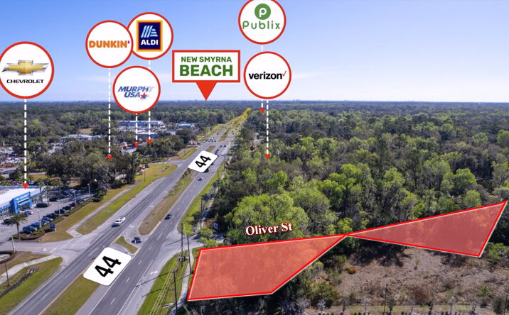 Pictures of Land property located at FL-44, New Smyrna Beach, FL 32168 for sales - image #1