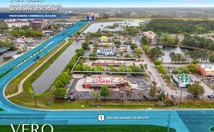 Pictures of Retail property located at 5080 Butler Point Rd, Jacksonville, FL 32256 for sales - image #1