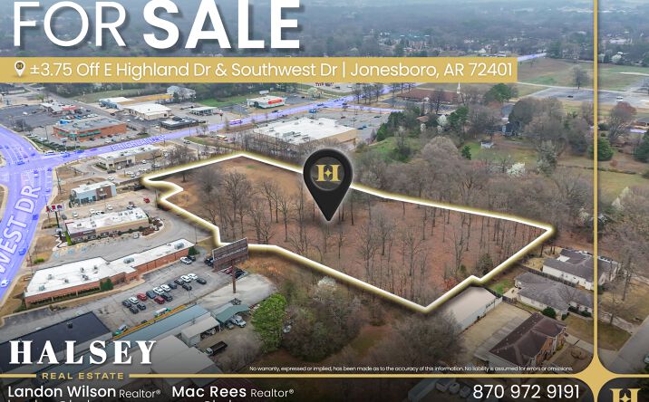 Pictures of Land property located at Southwest Dr, Jonesboro, AR 72401 for sales - image #1
