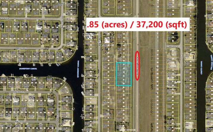 Pictures of Land property located at 324 Burnt Store Rd, Cape Coral, FL 33991 for sales - image #1