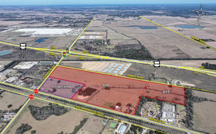 Pictures of Land property located at 35606 Highway 290, Hockley, TX 77447 for sales - image #1