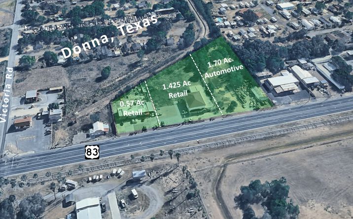 Pictures of Retail property located at 2909 E Business 83, Donna, TX 78537 for sales - image #1