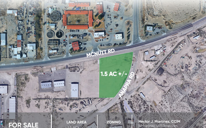 Pictures of Land property located at 1101 McNutt Rd, Sunland Park, NM 88063 for sales - image #1