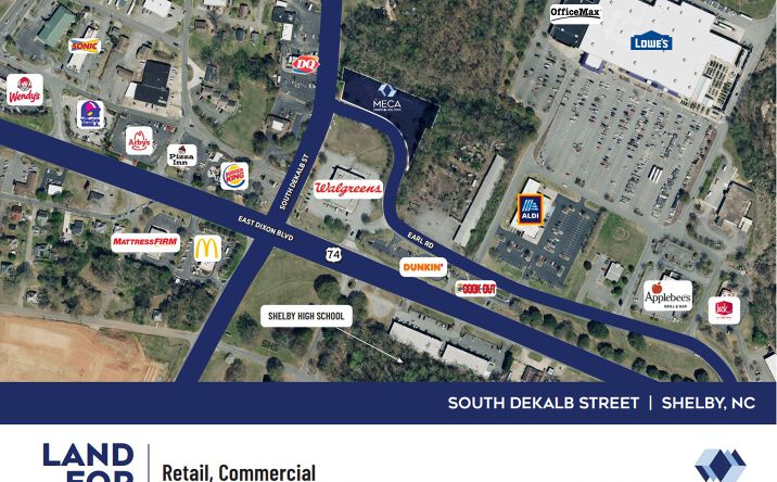Pictures of Land property located at South DeKalb Street, Shelby, NC 46342-5873 for sales - image #1