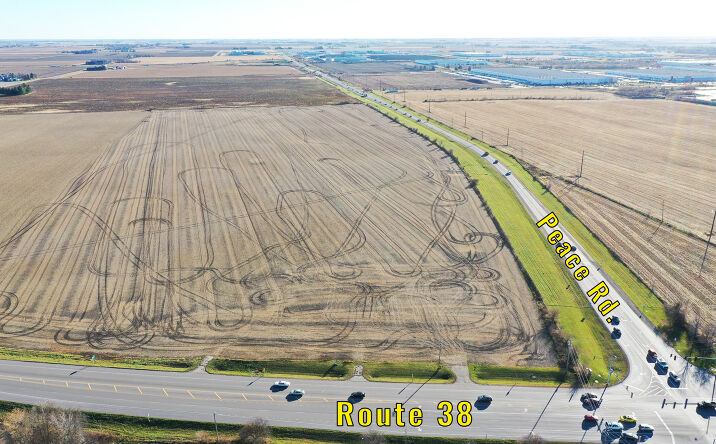 Pictures of Land property located at Route 38 and Peace Road, DeKalb, IL 60115 for sales - image #1