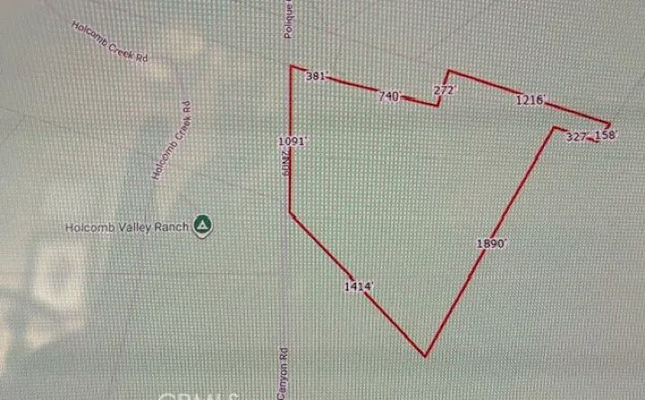 Pictures of Land property located at 34557 Polique Canyon, Fawnskin, CA 92333 for sales - image #1