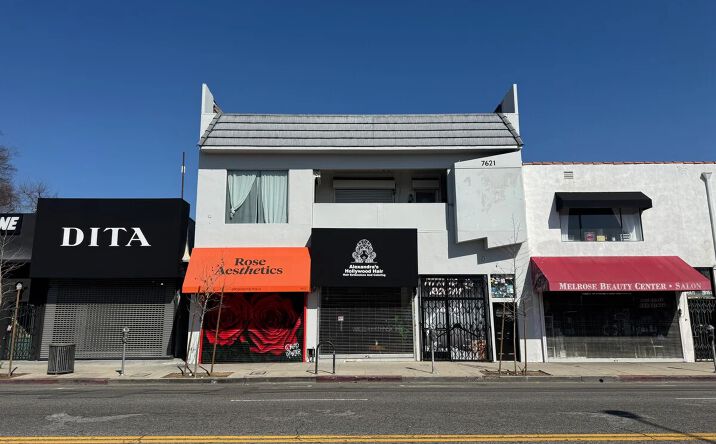 Pictures of Mixed Use, Retail property located at 7619 Melrose Ave, Los Angeles, CA 90046 for sales - image #1