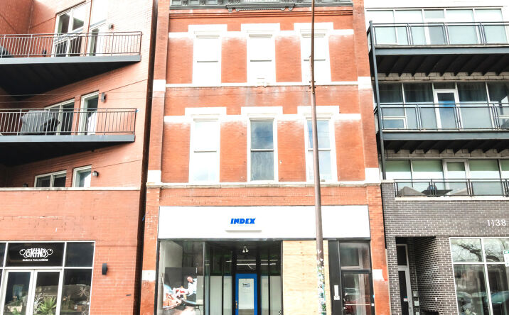Pictures of Mixed Use, Multifamily, Retail property located at 1136 N Milwaukee Avenue, Chicago, IL 60642 for sales - image #1